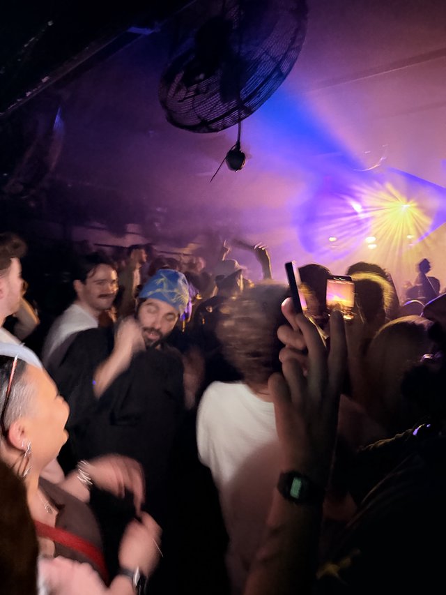 Vibrant Club Night Under Disco Ball Lights