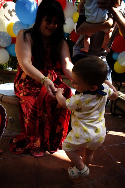 A Cherished Moment at Wesley's First Birthday Party