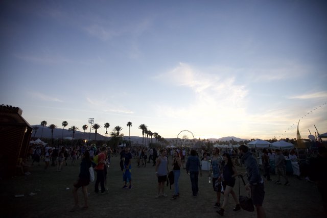 Sundown at Coachella