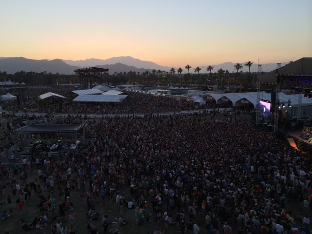 Concert Crowd at Empire Polo Club