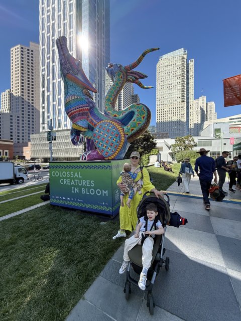 Urban Wonderland: Colossal Creatures in Bloom
