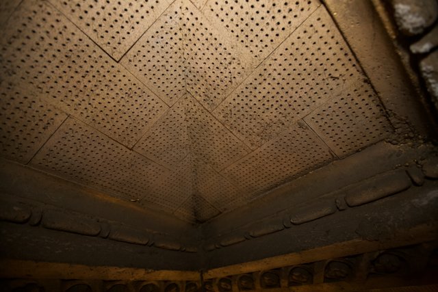 The Magnificence of the Sun Temple's Ceiling