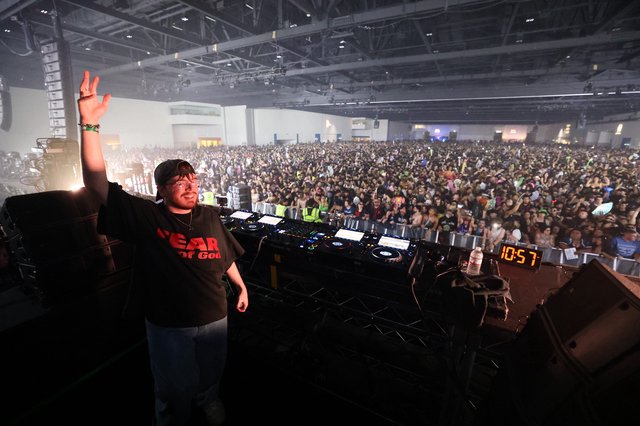 DJ Commands Massive Crowd at Wobbleland 2026