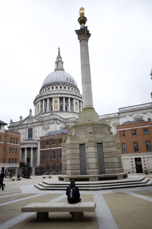 Solitary Contemplation at St Paul's Cathedral