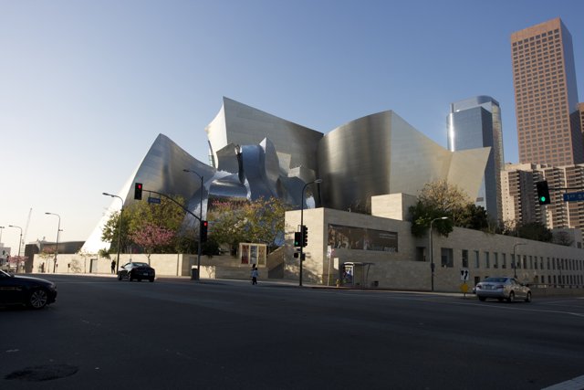 The Walt Disney Concert Hall in the Heart of the Metropolis