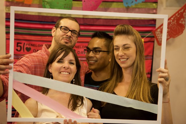 Friends Celebrate Fifth Anniversary Fiesta Through Photo Frame