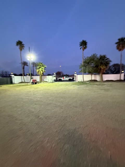 Evening Glow at the Empire Polo Club