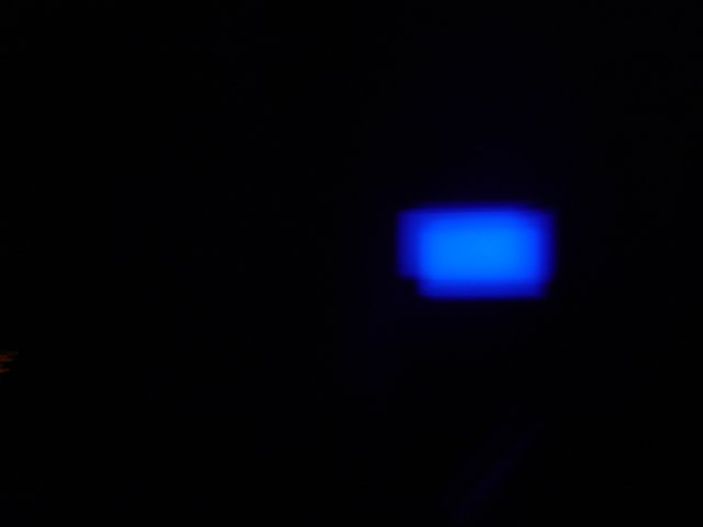 Blue Light in the Dark