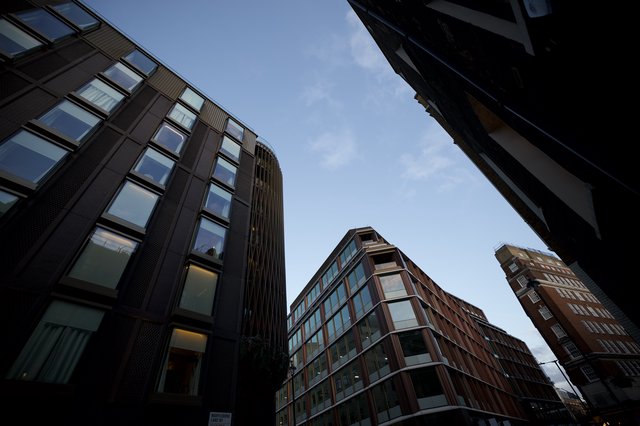 Modern Architecture Converging in Urban London