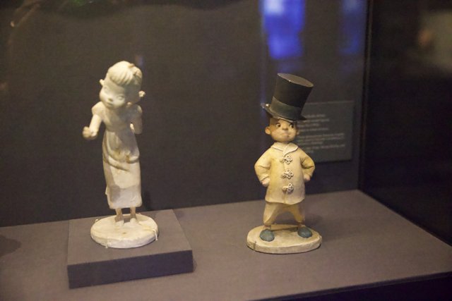 Precious Porcelain Display at Walt Disney Family Museum