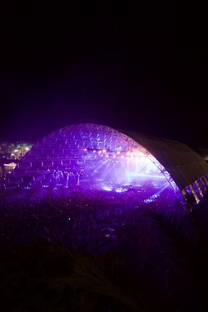 Purple Night Metropolis Stage