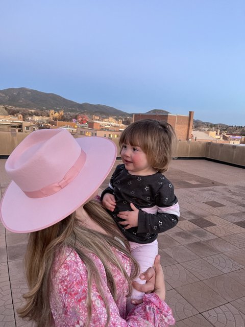 Mother and Daughter in Santa Fe
