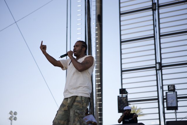 Pharoahe Monch Taking the Stage at Coachella