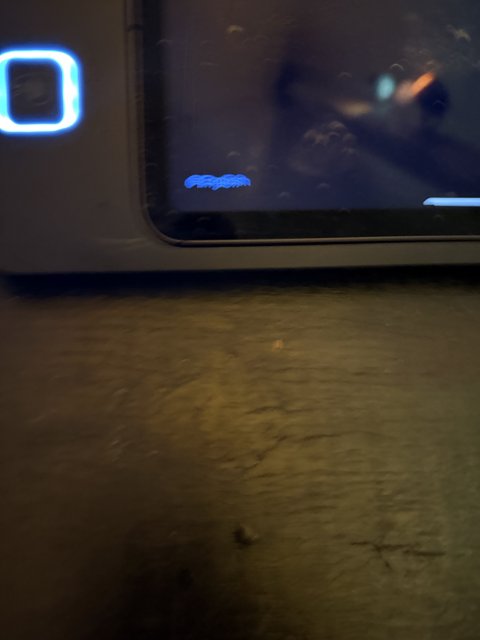 Illuminated Screen Mystery