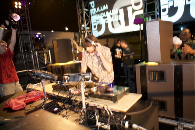 The DJ's Live Performance