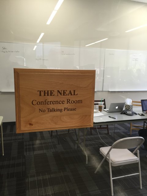 Neal Conference Room Sign