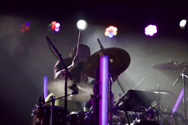 Drumming Under the Spotlight