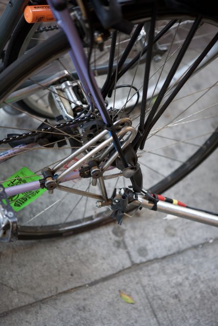 Green-tagged Bike