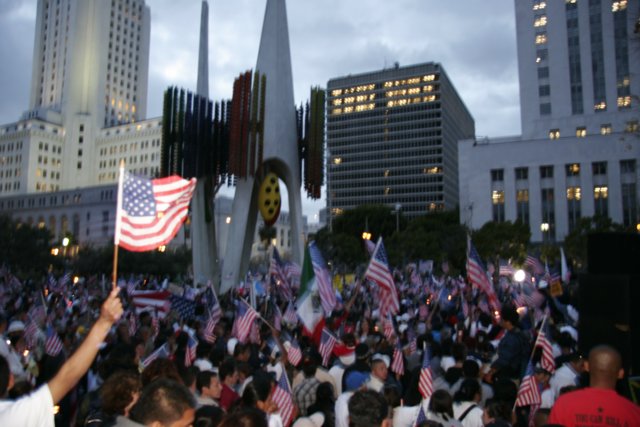 Patriotic Parade in the Metropolis