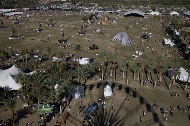 Festival Fun from Above