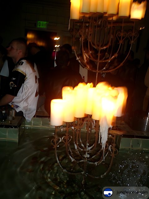 Candlelit Fountain