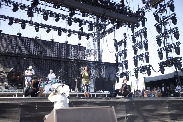 Santigold Rocks the Stage at Coachella 2012 Sunday