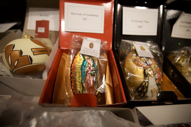 Religious Artifacts Display: Our Lady of Guadalupe Set