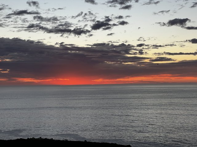 Serene Sunset at Jenner Beach