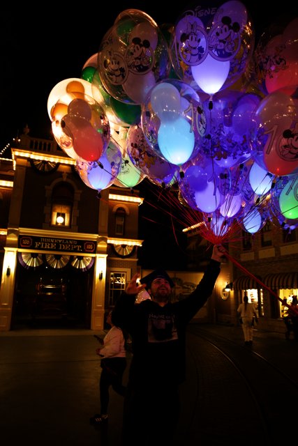 Magical Night with Balloons