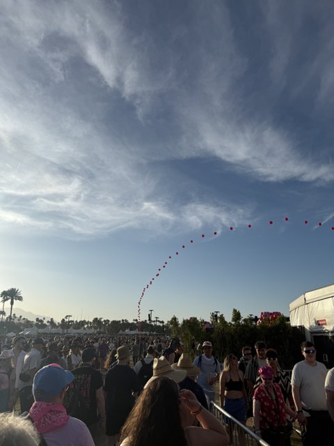 Festival Vibes at Dusk