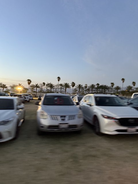 Twilight Parking in Indio