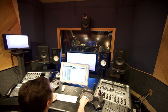 Inside a Recording Studio