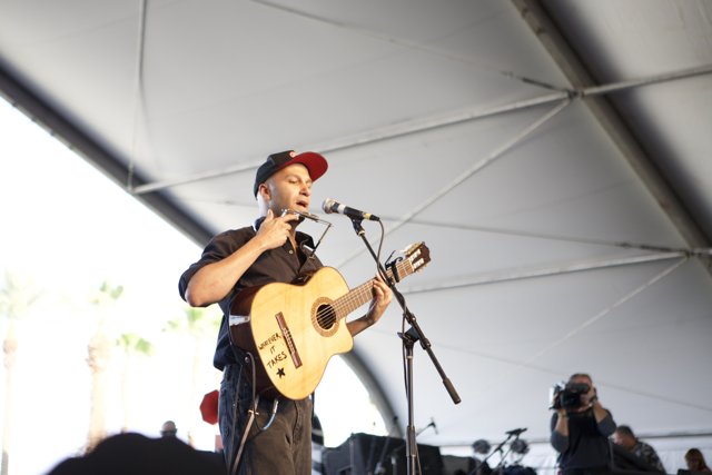 Tom Morello Rocks Coachella with His Guitar and Mic