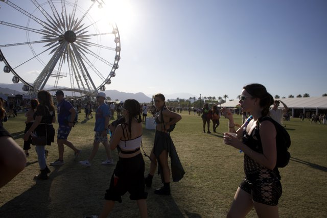 Vibrant Days at Coachella 2024: Fashion, Fun, and Ferris Wheels