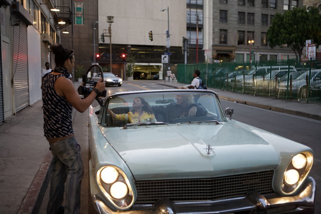 Photographing a Classic Car on the Street