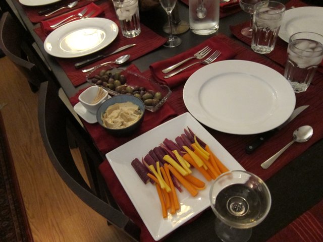 Chanukkah Dinner Table Set