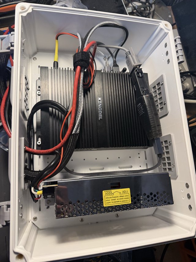 Custom Electronics Enclosure with Power Components