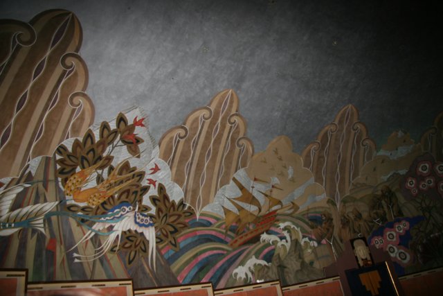 Dragon and Boat Mural