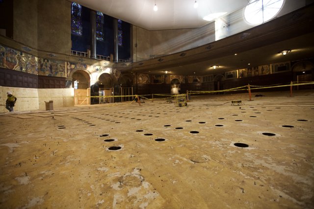 Mysterious Holes in the Cathedral Hall