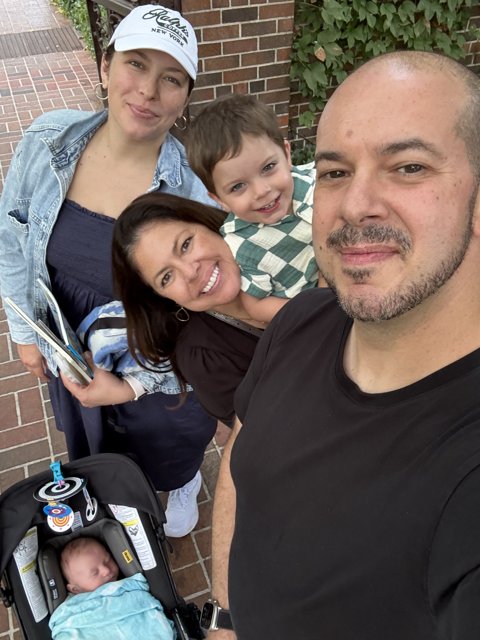 Family Stroll in Saint Helena