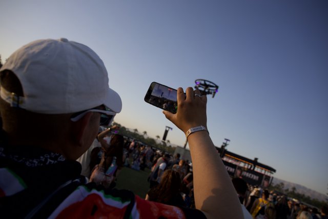 Capturing Moments: Sunset Vibes at Coachella 2024