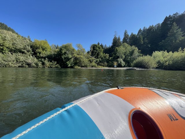 Serene Kayak Ride on the Russian River