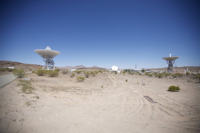 Radio Telescope and Antennas in the Desert