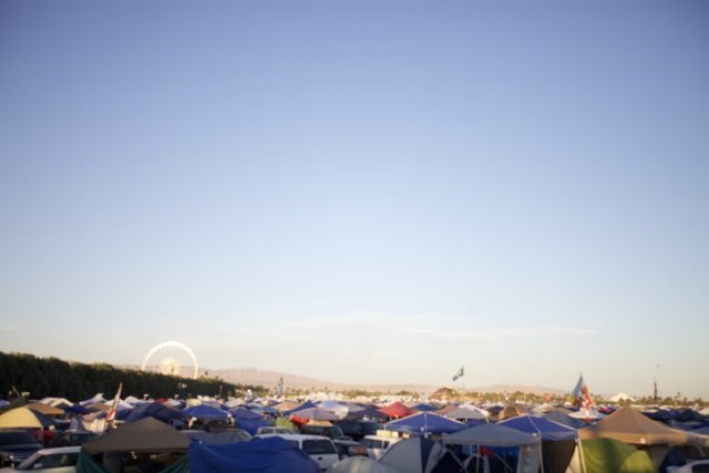 Coachella Camping Scene