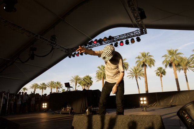 Stage Performance under the Coachella Sky