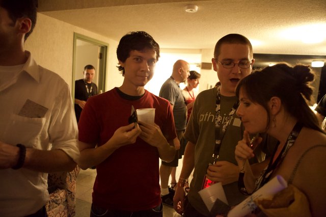 Casual Gathering at DEF CON 17 Hallway