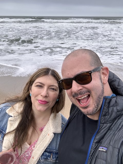 Beachside Bliss: A Selfie Moment