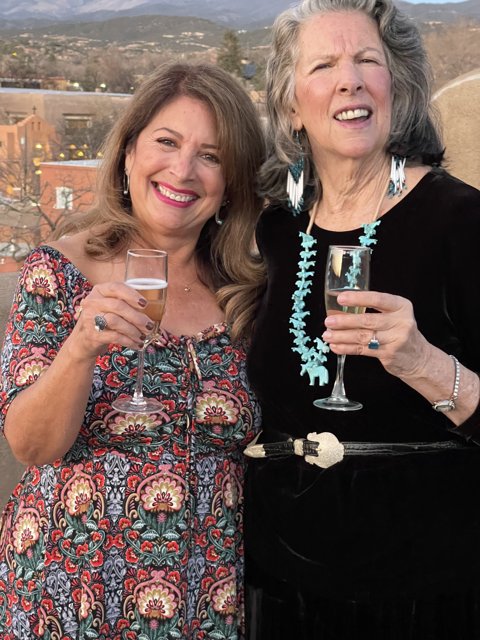 Cheers to a Lovely Evening in Santa Fe