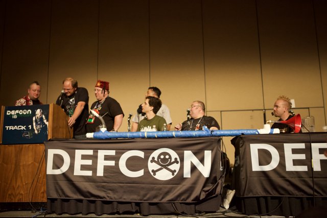Lu Yusong Speaking at Defcon 18 Press Conference
