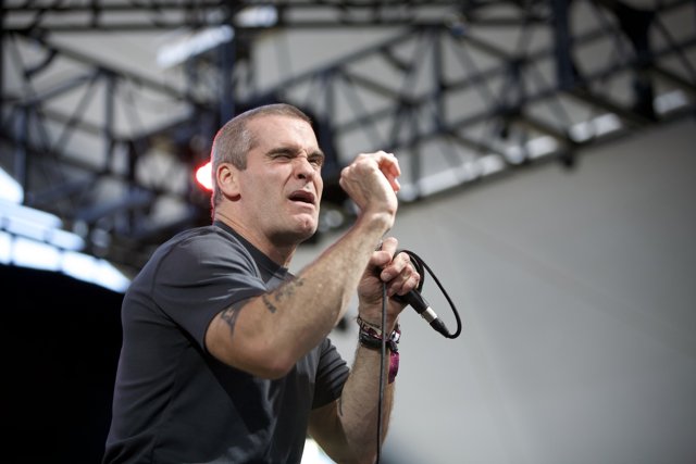 Henry Rollins Takes the Stage